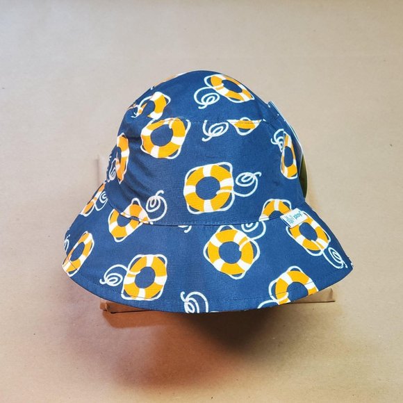 I Play Bucket Sun Hat 9-18 Months Navy - Picture 5 of 7